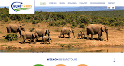 Desktop Screenshot of burgtours.nl